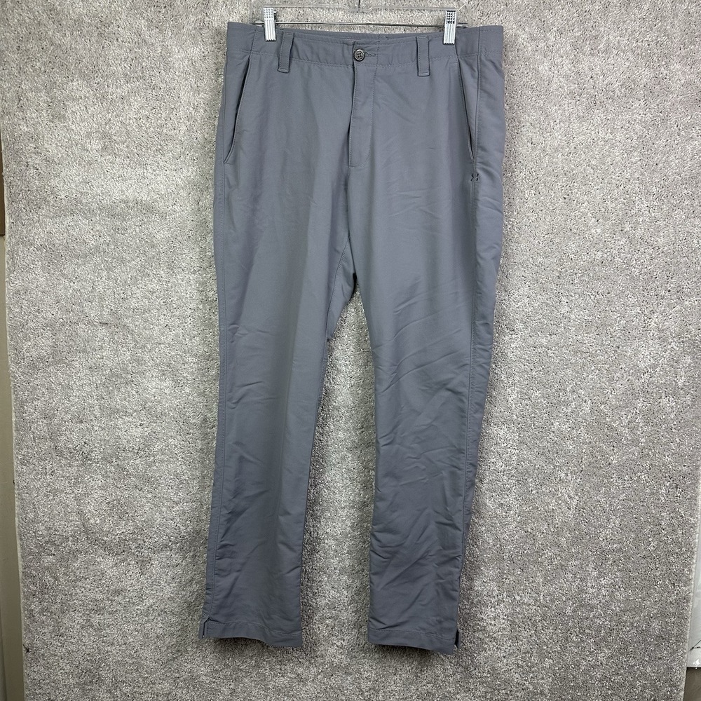 Under Armour Men's Showdown Coach's Gray Pants Size 34x32